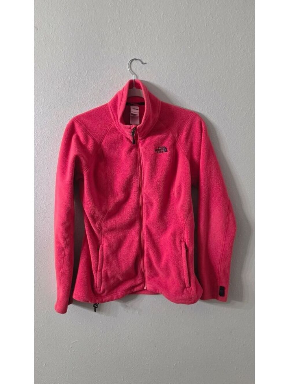 The North Face Women’s Medium Hot Pink Full Zip Fleece Jacket